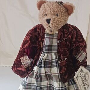 Vintage 1996 "Isabella" Teddy Tompkins Collectible Bear by Enesco